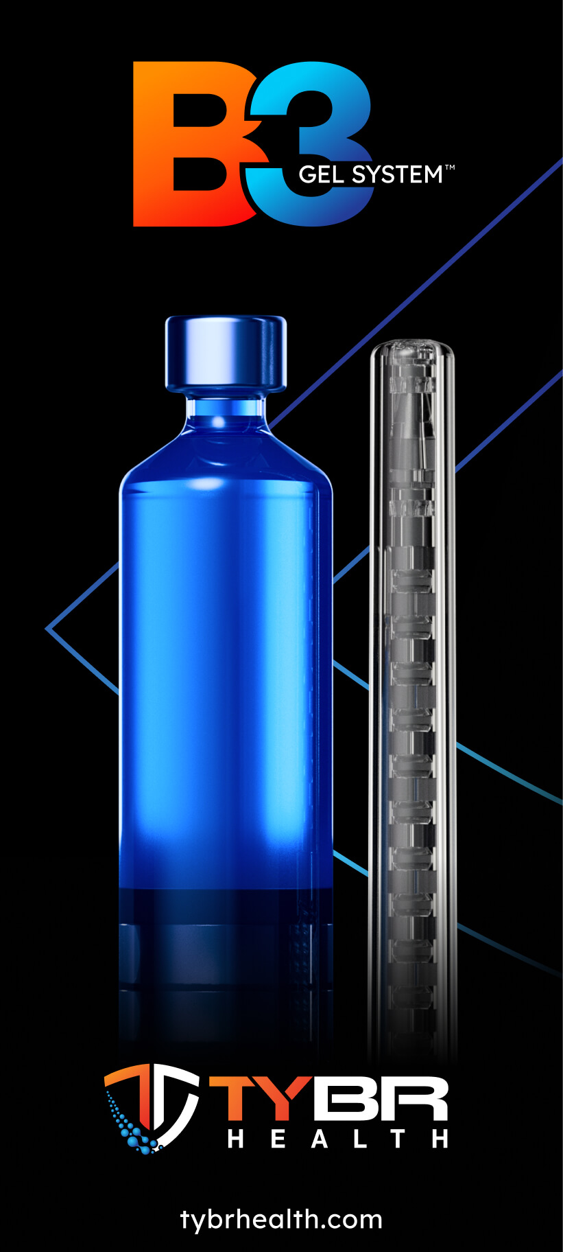 B3 Gel System product poster creative