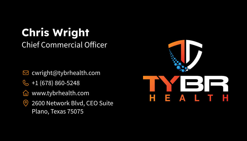 TYBR Health product card creative
