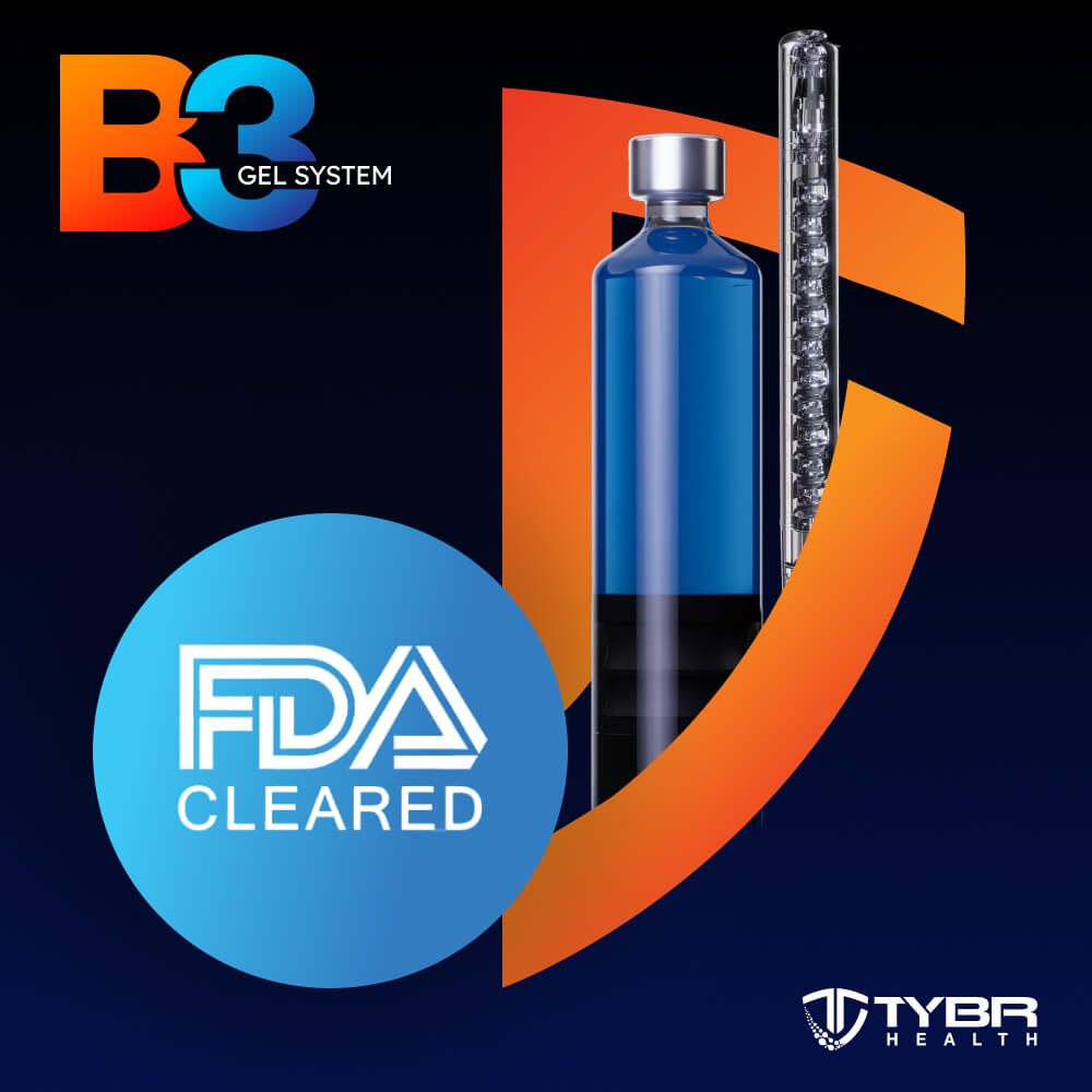 B3 Gel System FDA cleared product creative