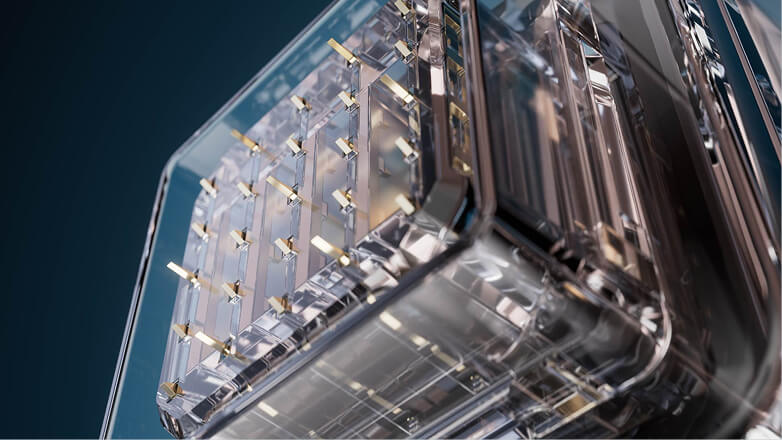 Detailed medical device visualization for launch content